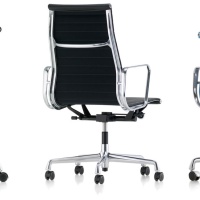 aluminum chair Vitra - ekskluzywny fotel gabinetowy
